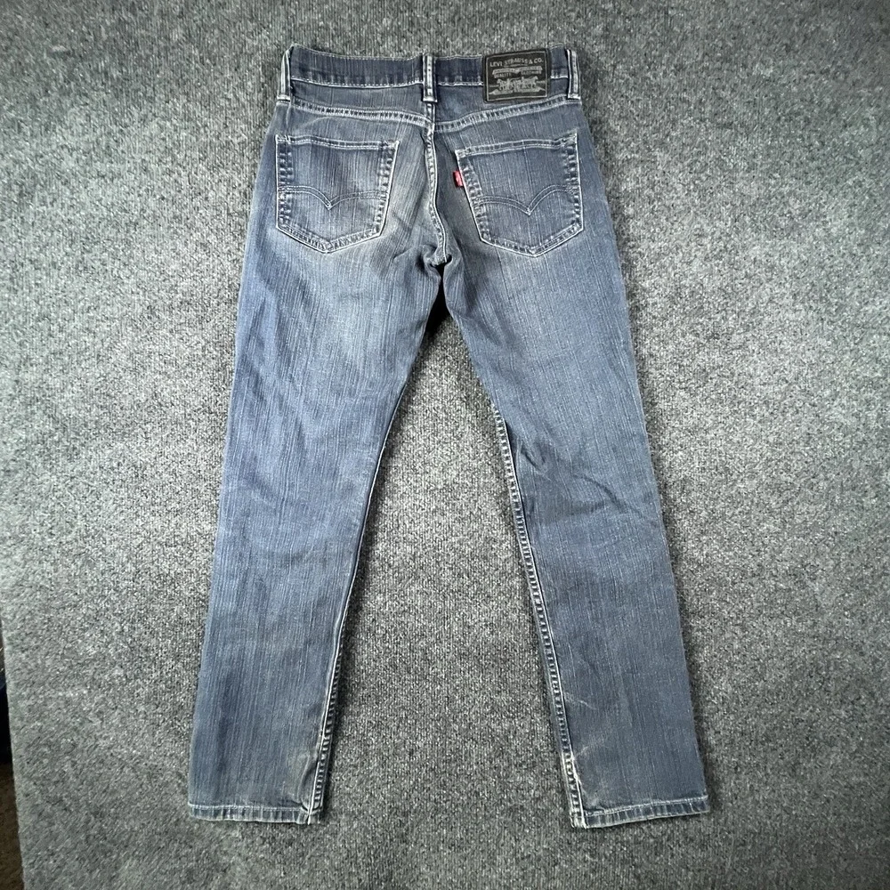 Levi's‎ 511 Slim Fit Jeans Men's 28x30 Light Wash Denim Blue Zip Fly 2012